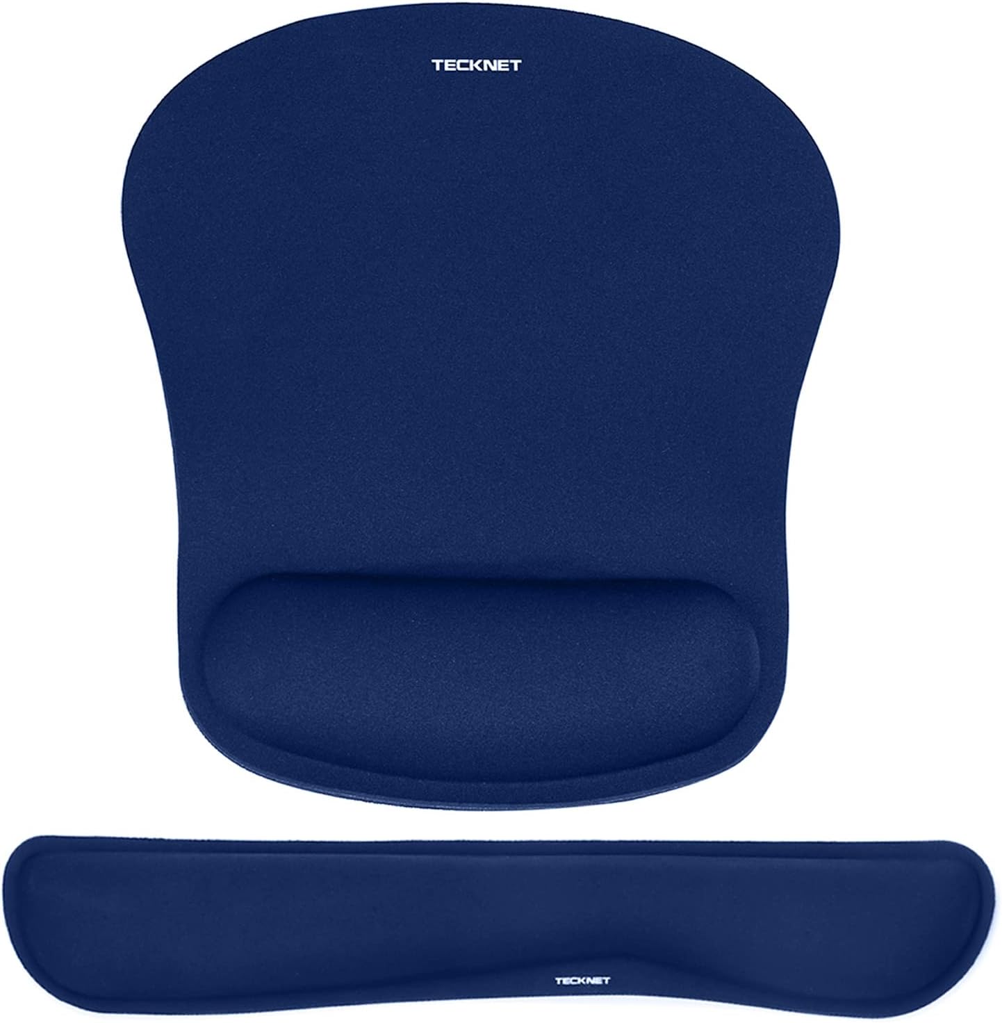 Detalle de TECKNET Wrist Rest Mat: 2-in-1 Keyboard and Mouse Wrist Pad with Memory Foam