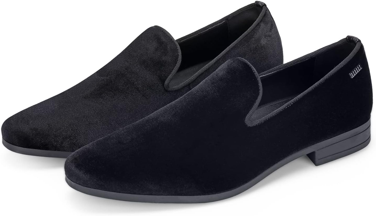 Detalle de UUBARIS Men's Velvet Loafers