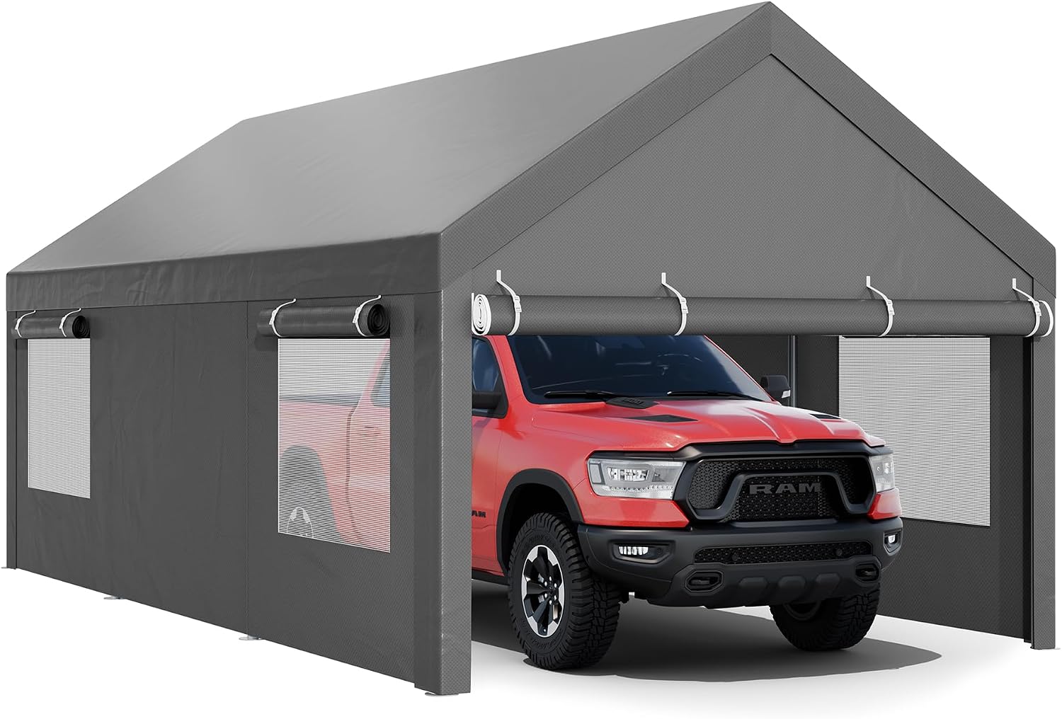 Detalle 2 de JY QAQA Carport, 12x20 FT