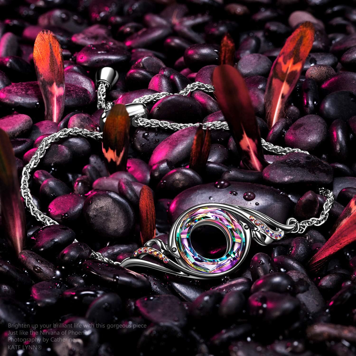 Thumbnail 2 de Kate Lynn Phoenix Bracelet with Austrian Crystals