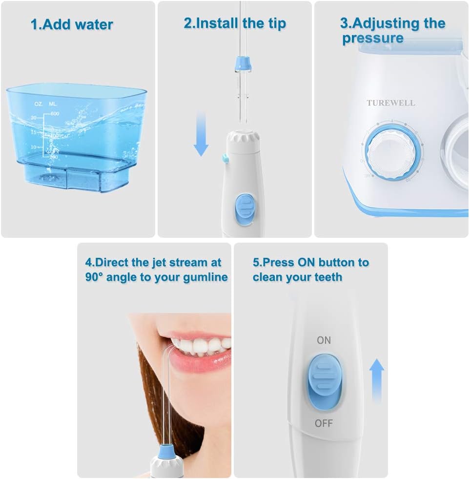 Thumbnail 5 de TUREWELL Oral Irrigator 600ML