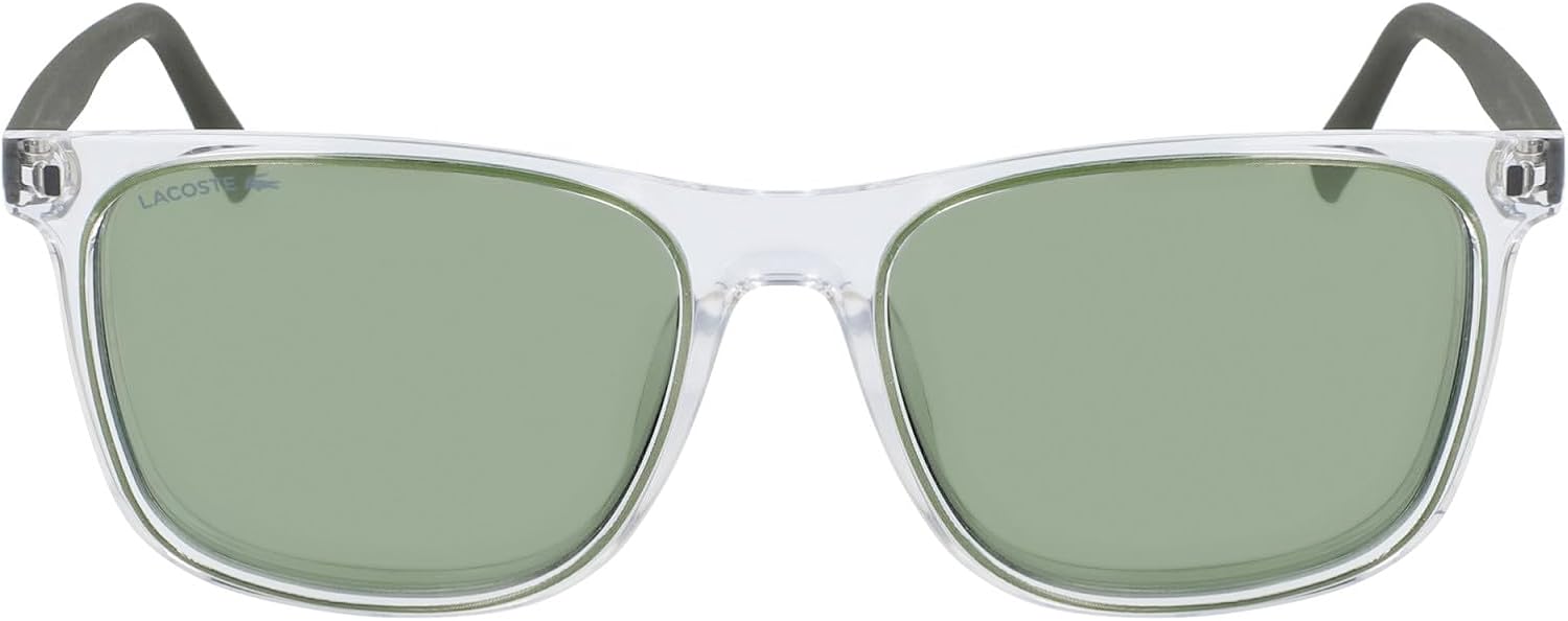 Thumbnail 5 de Lunettes de soleil sportives LACOSTE L882S 001 BLACK (homme) rectangulaires en plastique