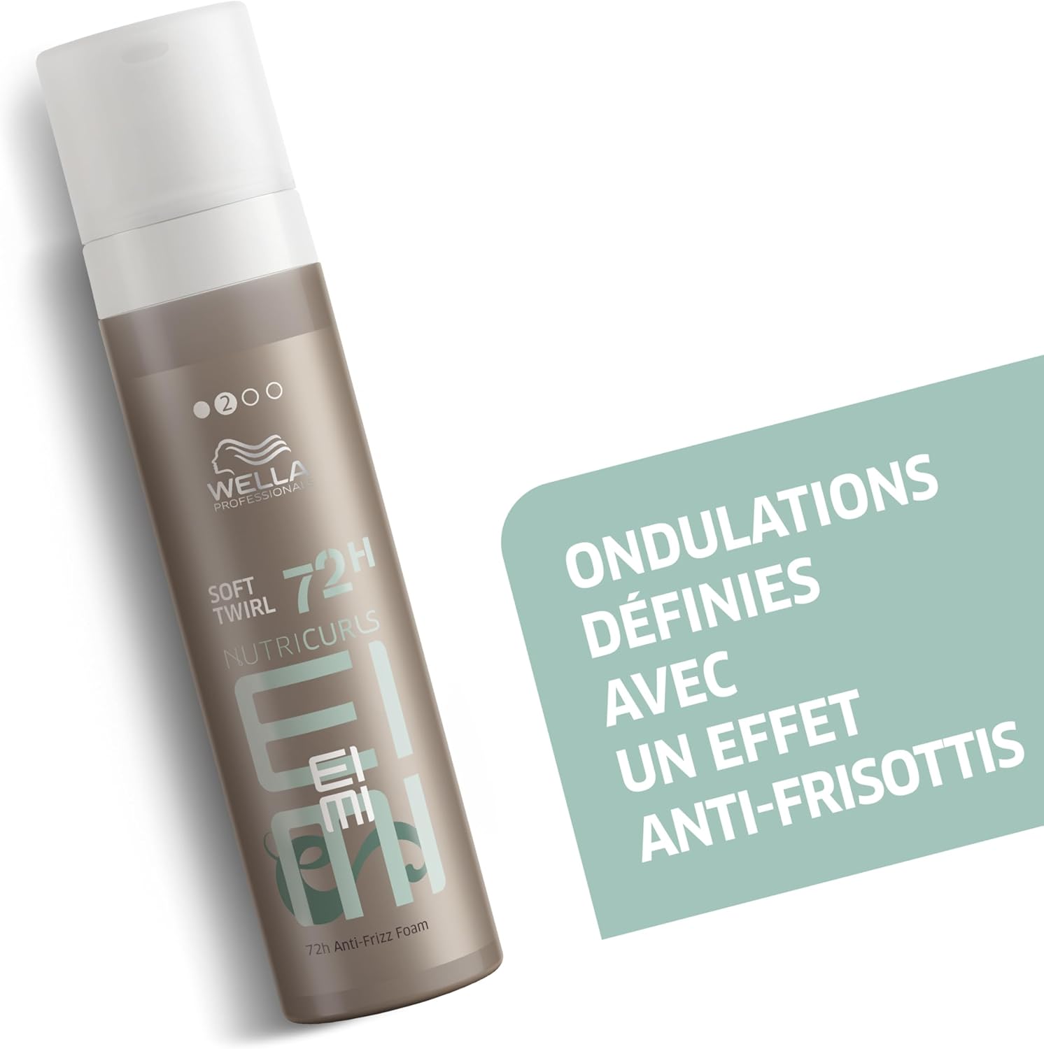 Thumbnail 4 de Wella Professionals EIMI Nutricurls Soft Twirl Mousse volume boucles anti-frisottis