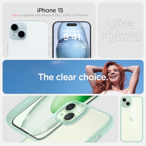 Detalle 2 de Spigen coque iPhone 15 anti-jaune