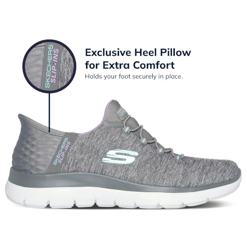 Thumbnail 6 de Skechers Women's Summits Dazzling Haze Grey – UK 5.5