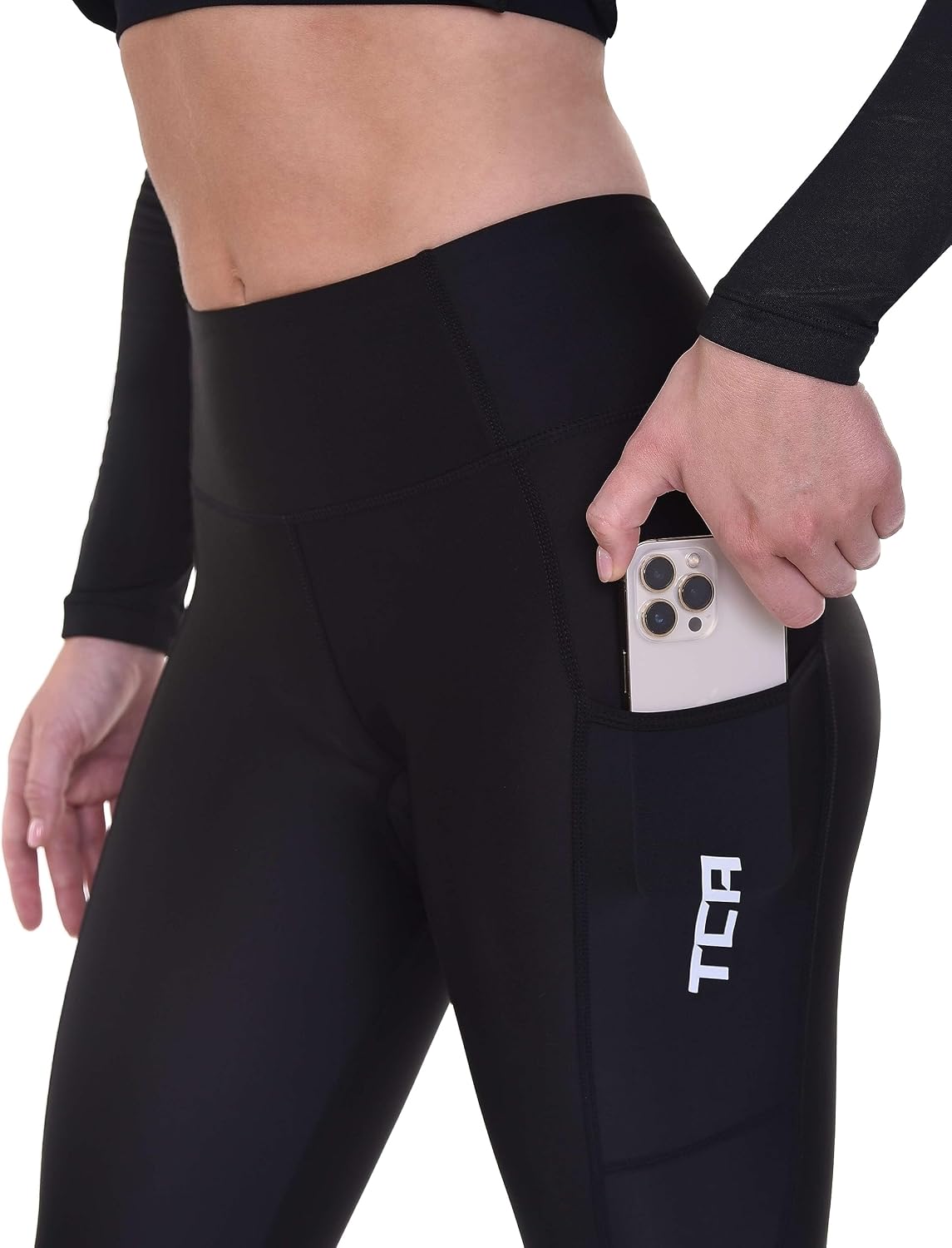 Thumbnail 3 de TCA Leggings da Ciclismo 3/4 Imbottiti per Donne: comfort imbottito, asciugatura rapida e visibilità