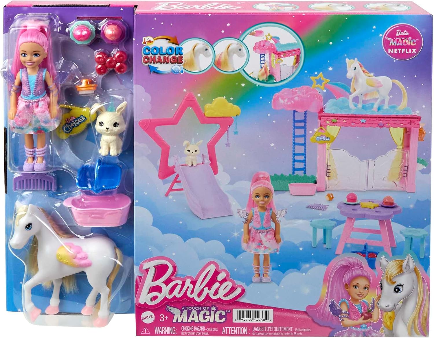 Detalle 2 de Barbie Chelsea Magie Pegase JCW56