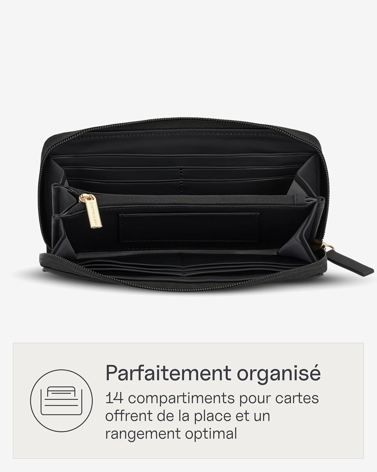 Detalle de Kapten & Son Bergen Pro Wallet L All Black