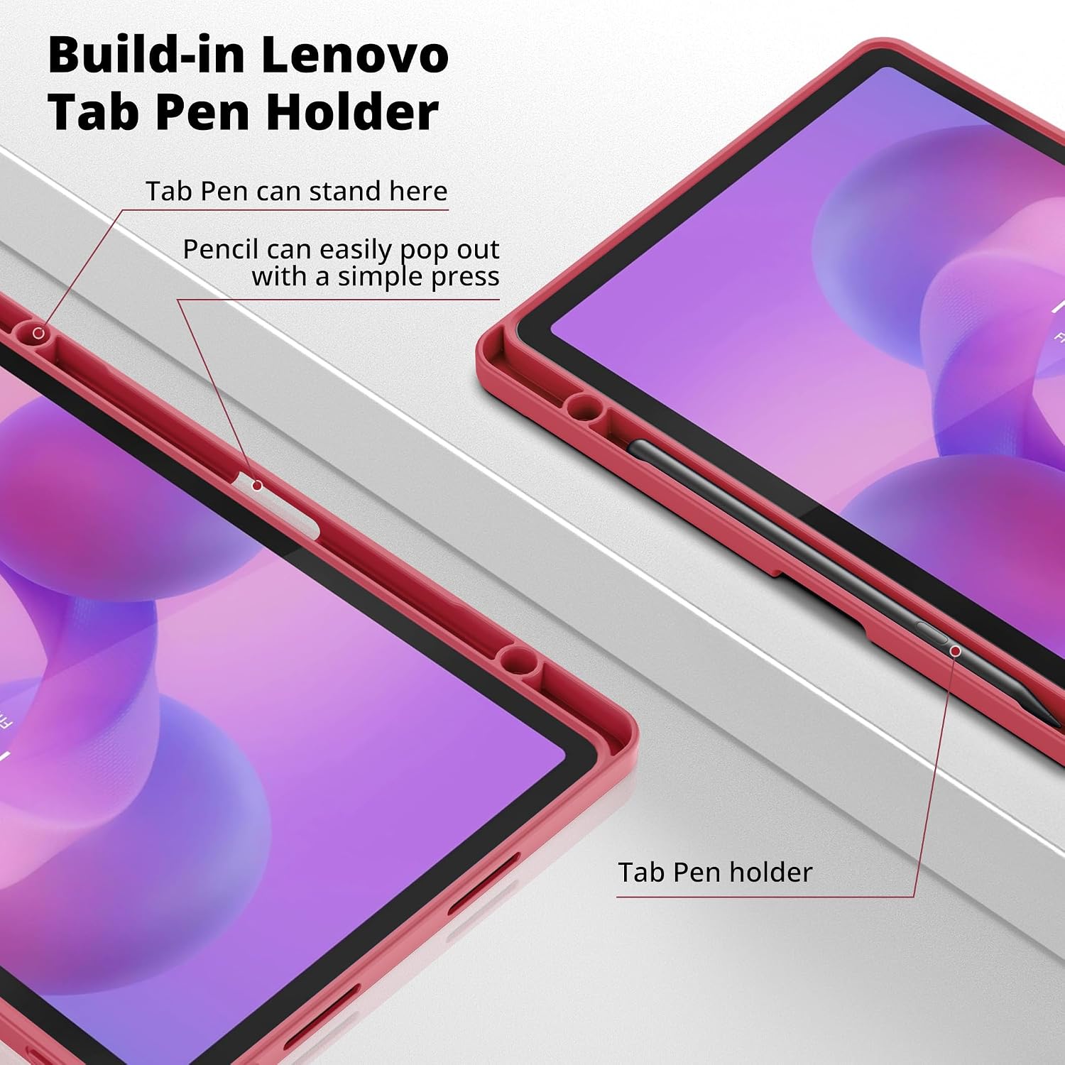 Thumbnail 6 de EasyAcc Custodia per Lenovo Idea Tab 11" con supporto per penna