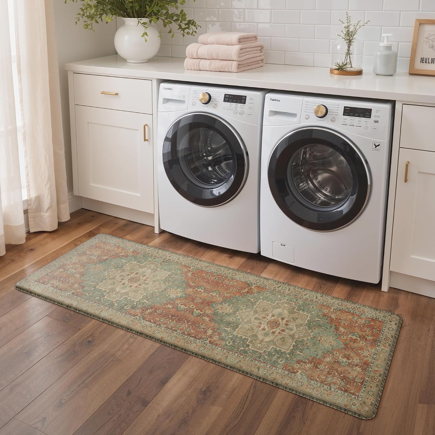 Thumbnail 6 de GENIMO Kitchen Mats for Floor (2-Piece) Washable Anti-Fatigue, Waterproof Non-Slip Comfort Standing Mats