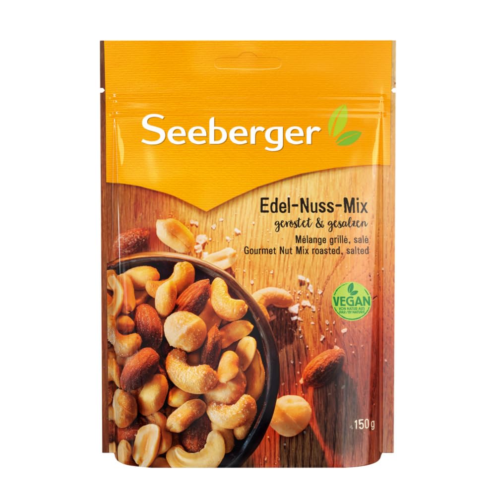 Thumbnail 2 de Seeberger Edel-Nuss-Mix 5er Pack – geröstet & gesalzen, vegan, Nuss-Kern-Mischung mit Rauchmandeln