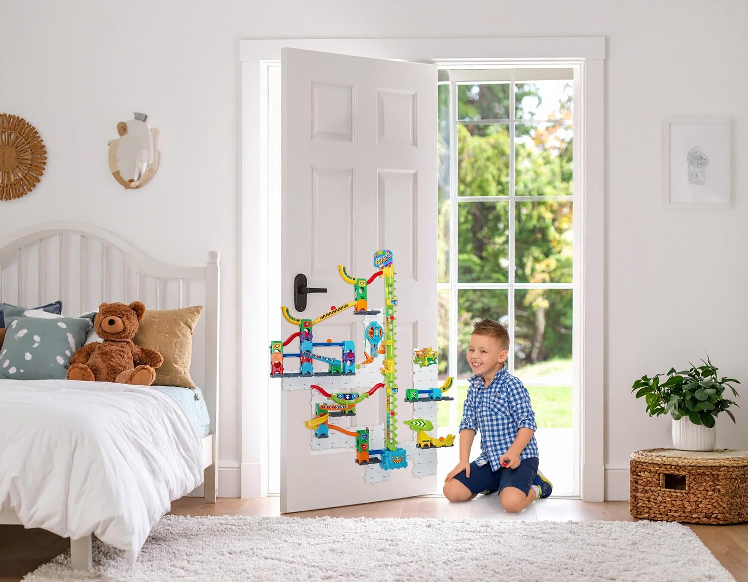 Thumbnail 6 de VTech Marble Rush Free Fall Vertical Set – Vertical Construction for Kids (93 Building Pieces, 10 Marbles)