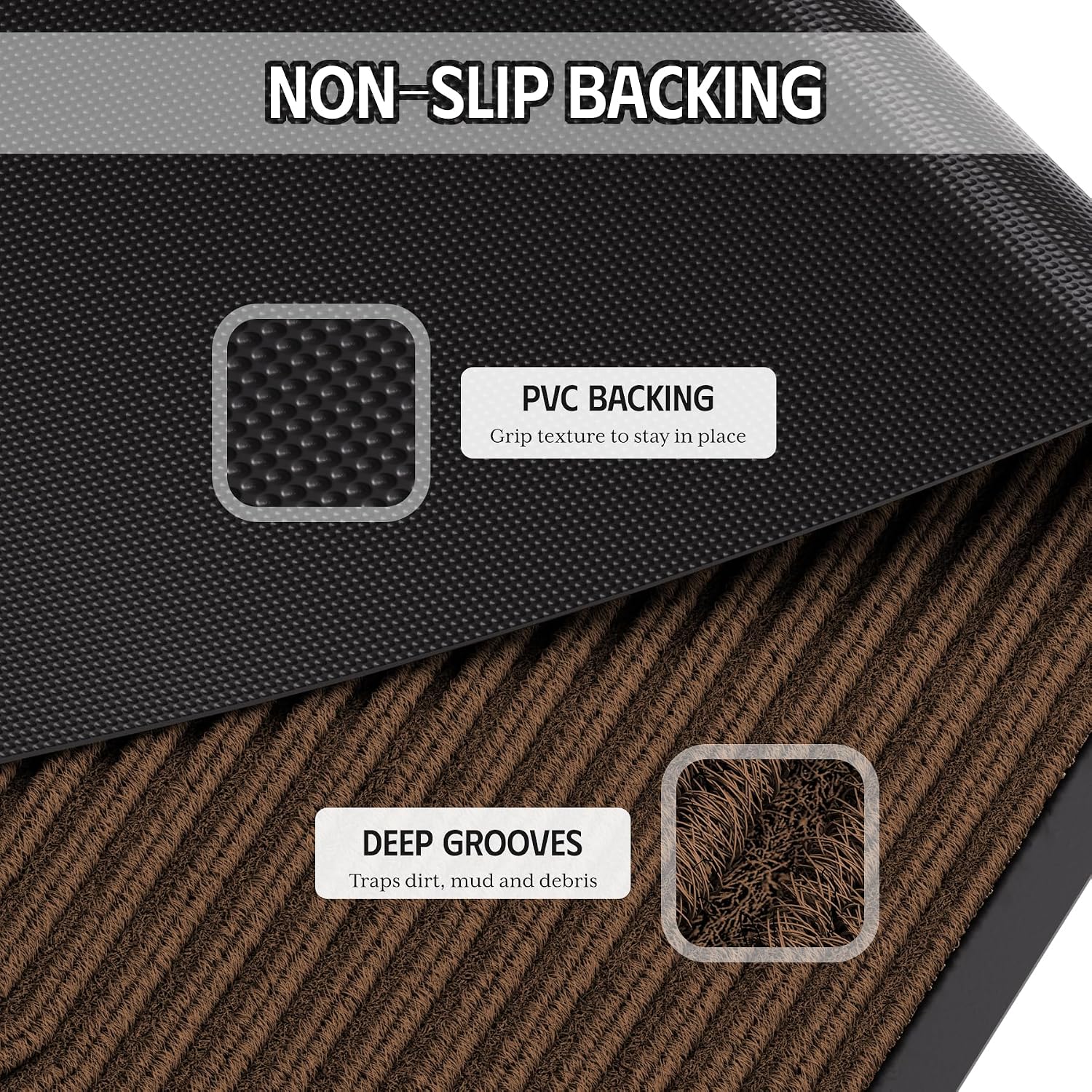 Detalle 1 de EZ2LIVE Front Door Mat, 3' x 5