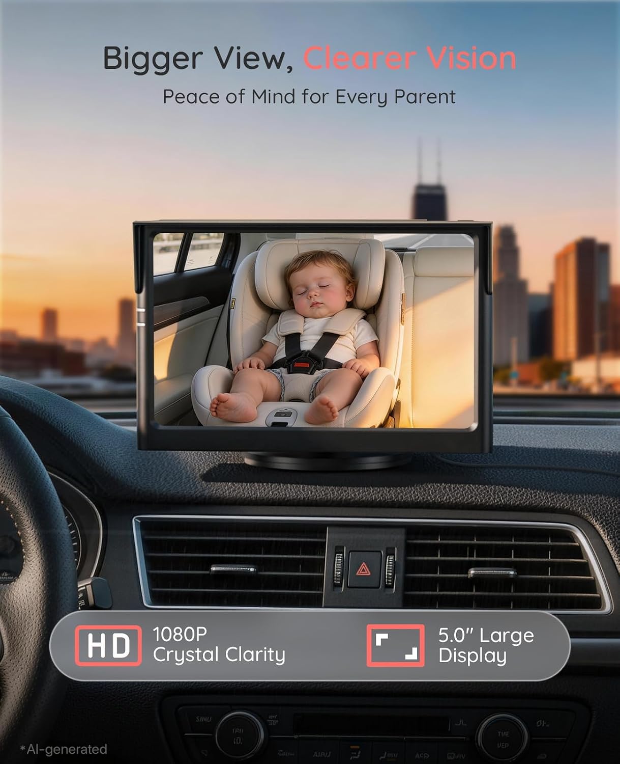 Detalle de LUCKVIEW Baby Car Camera BM1