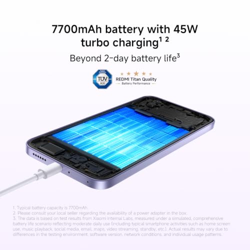 Thumbnail 7 de Xiaomi Redmi Note 17 5G (6GB/128GB) in Black – 7700mAh Battery, 6.99" OLED