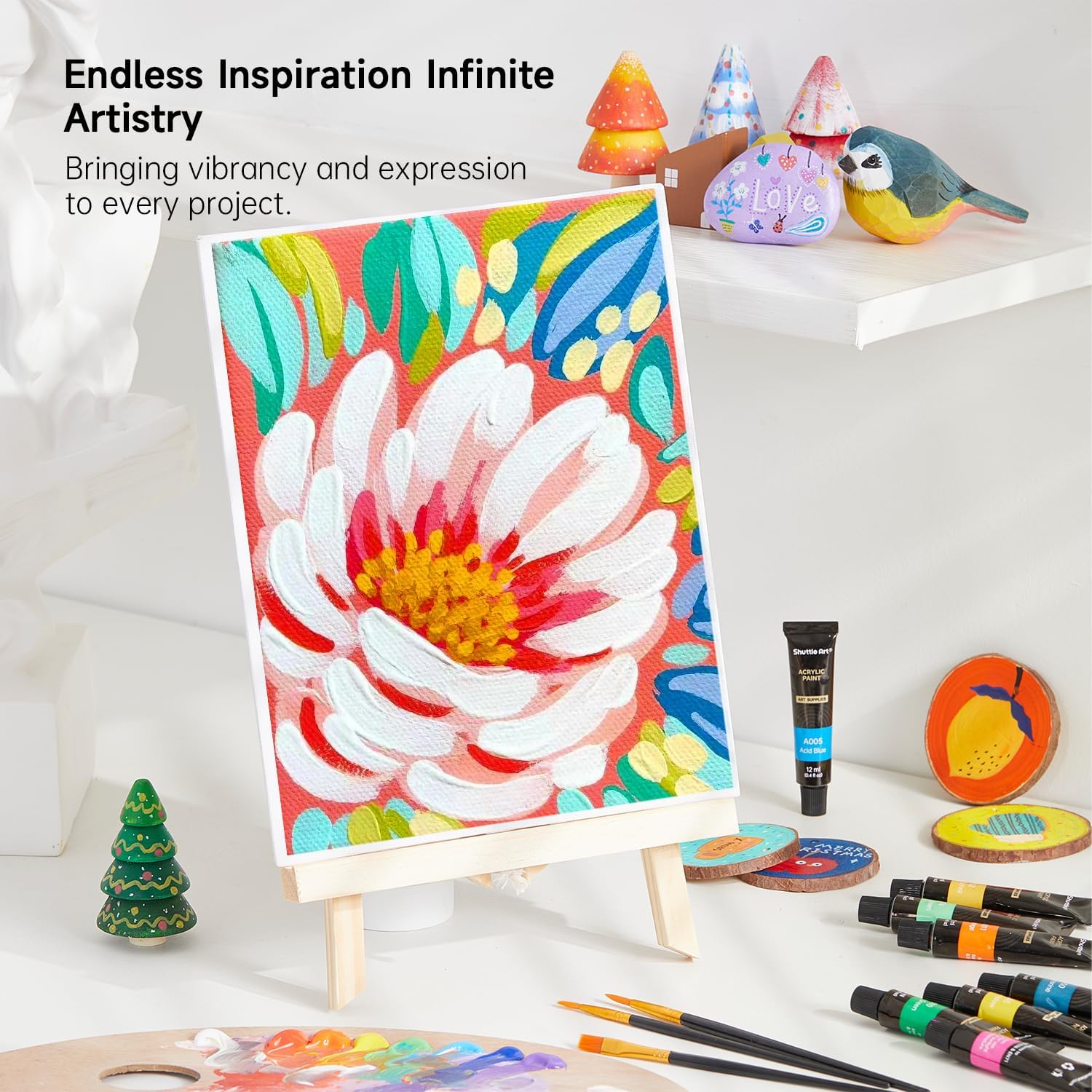 Thumbnail 6 de Shuttle Art Acrylic Paint Set 30 x 12ml