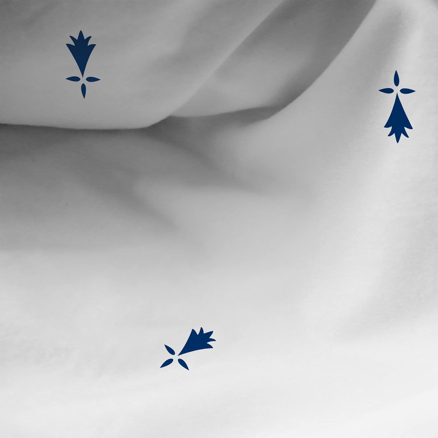 Thumbnail 6 de MATT & ROSE Parure de lit 220x240 cm Breizh en 100% coton lavé (housse de couette + 2 taies 65x65 cm) blanche