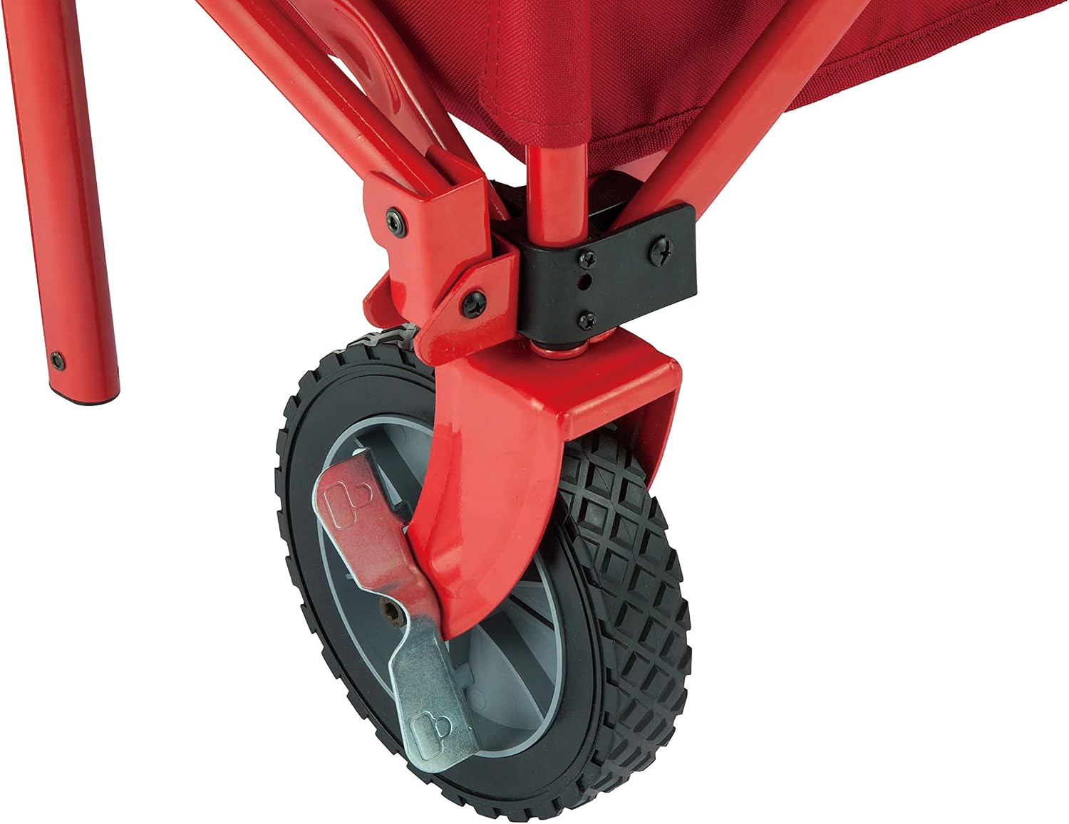 Detalle 1 de Coleman アウトドアワゴン 2000021989 耐荷重約100kg・ストッパー付き・レッド