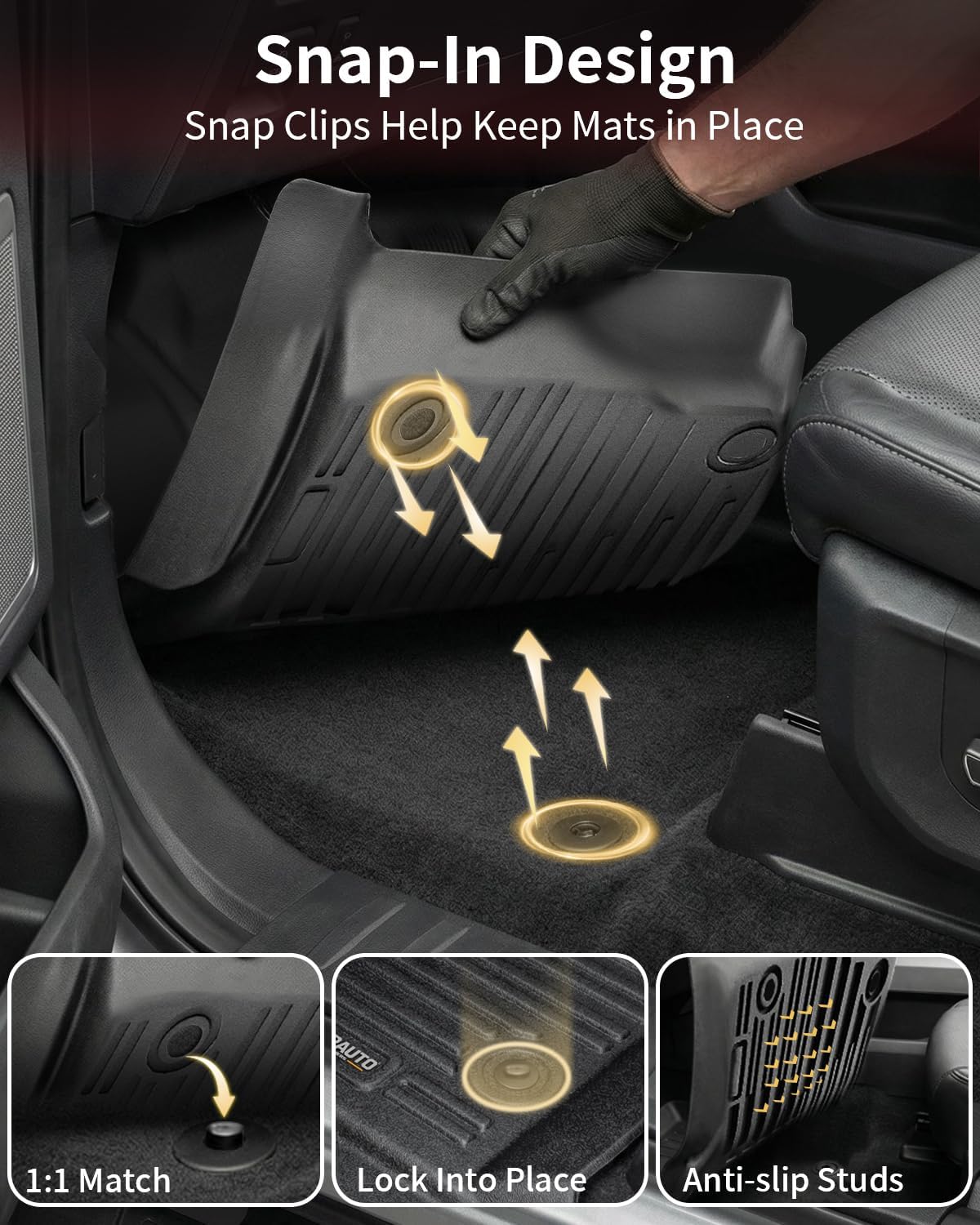 Detalle de Umbrauto TPE Floor Liners