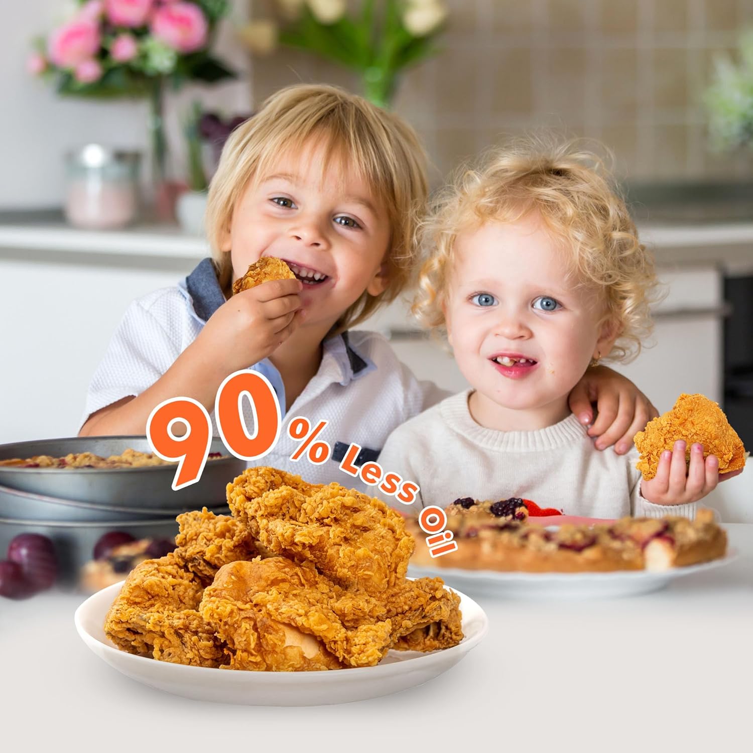 Thumbnail 5 de Kitchen in the box 32QT Extra Large Air Fryer Toaster Oven Combo (21-in-1) with Rotisserie & Dehydrate