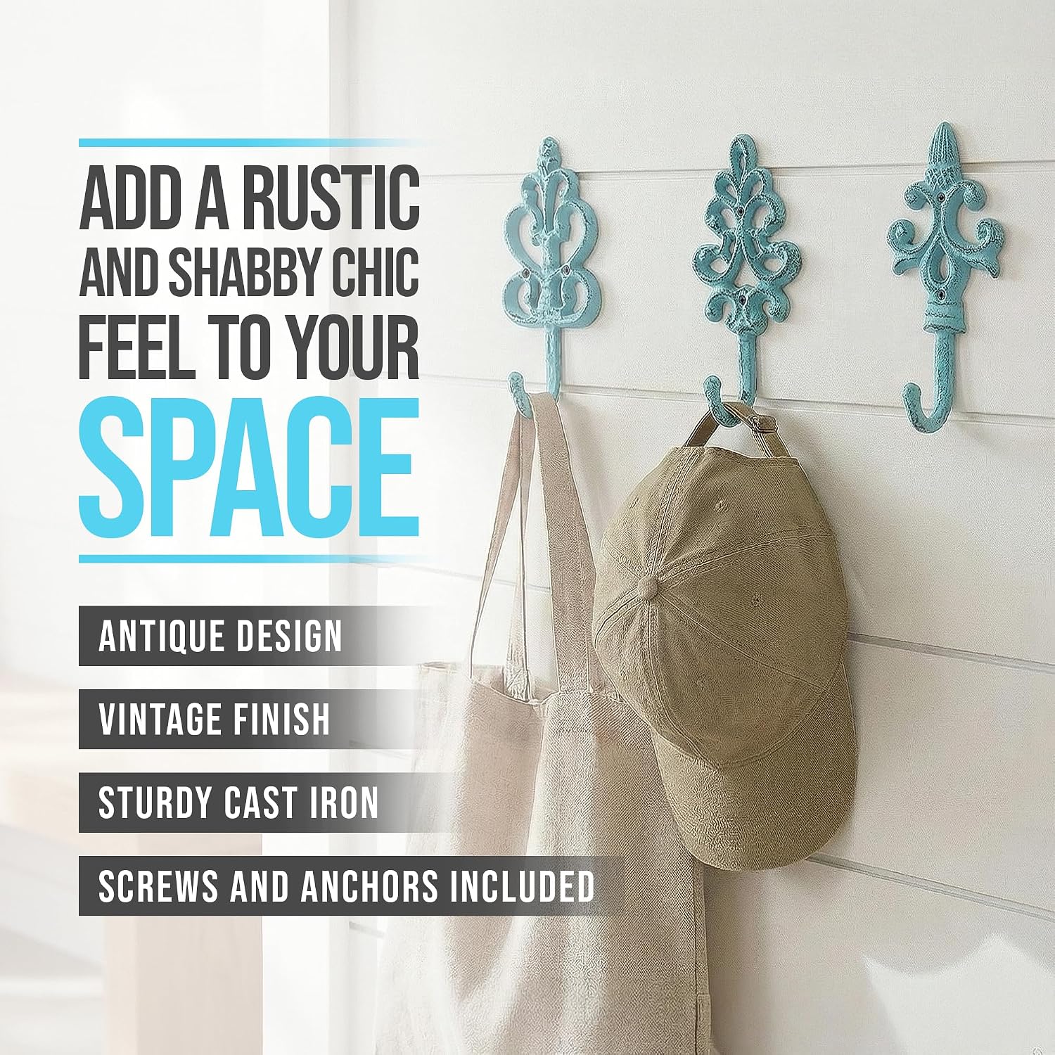 Detalle 2 de Comfify Wall Hooks Set of 3