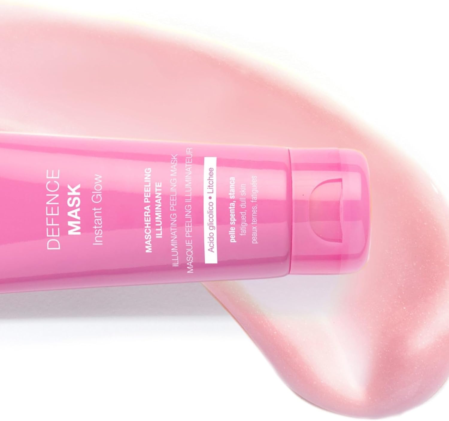 Detalle 2 de BioNike Defence - Mask Instant Glow: Maschera peeling illuminante per pelli spente, 75 ml