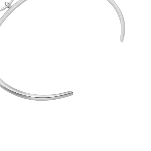 Detalle 2 de Diesel pulsera ovalada de acero inoxidable con logotipo D para hombre (DX1621040)