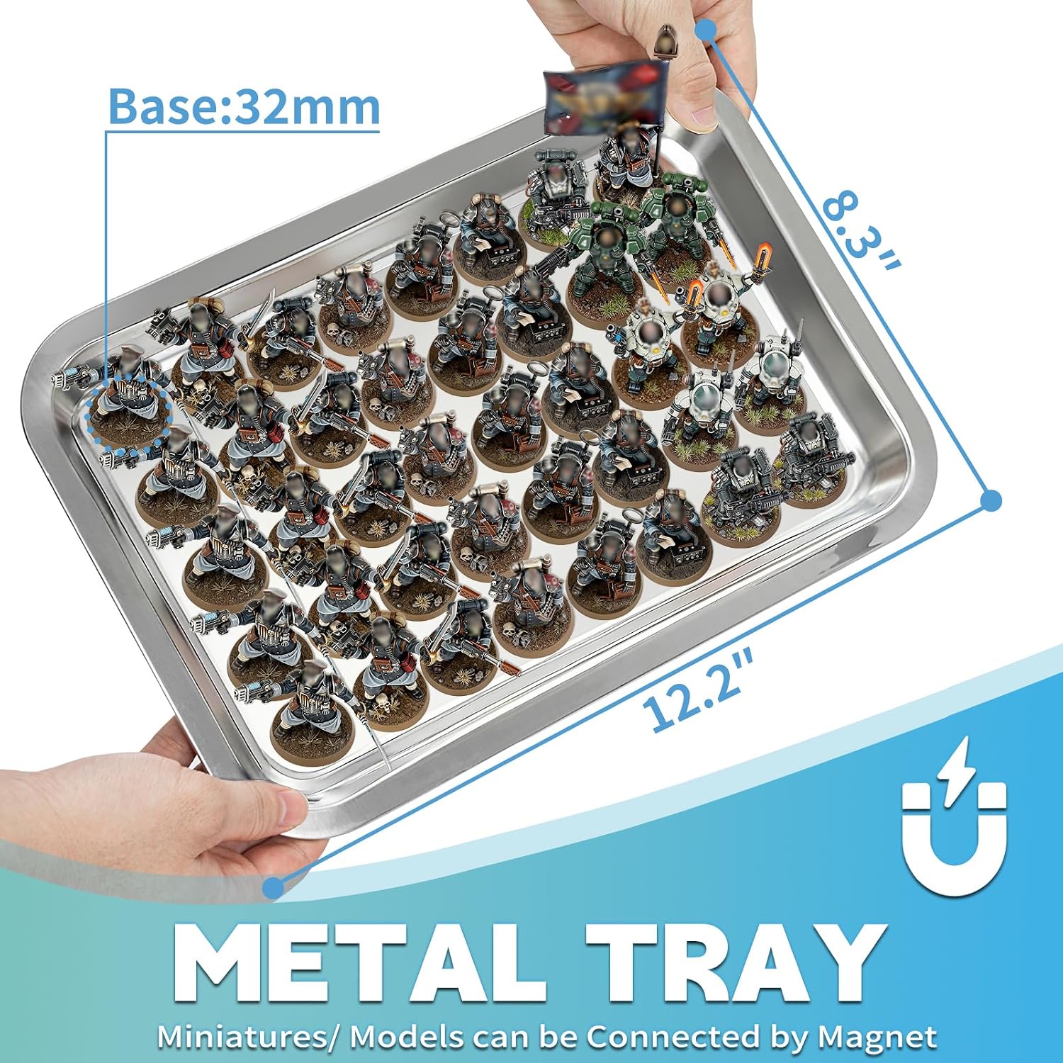 Thumbnail 2 de WELIDAY Miniatures Storage Case 5 Trays