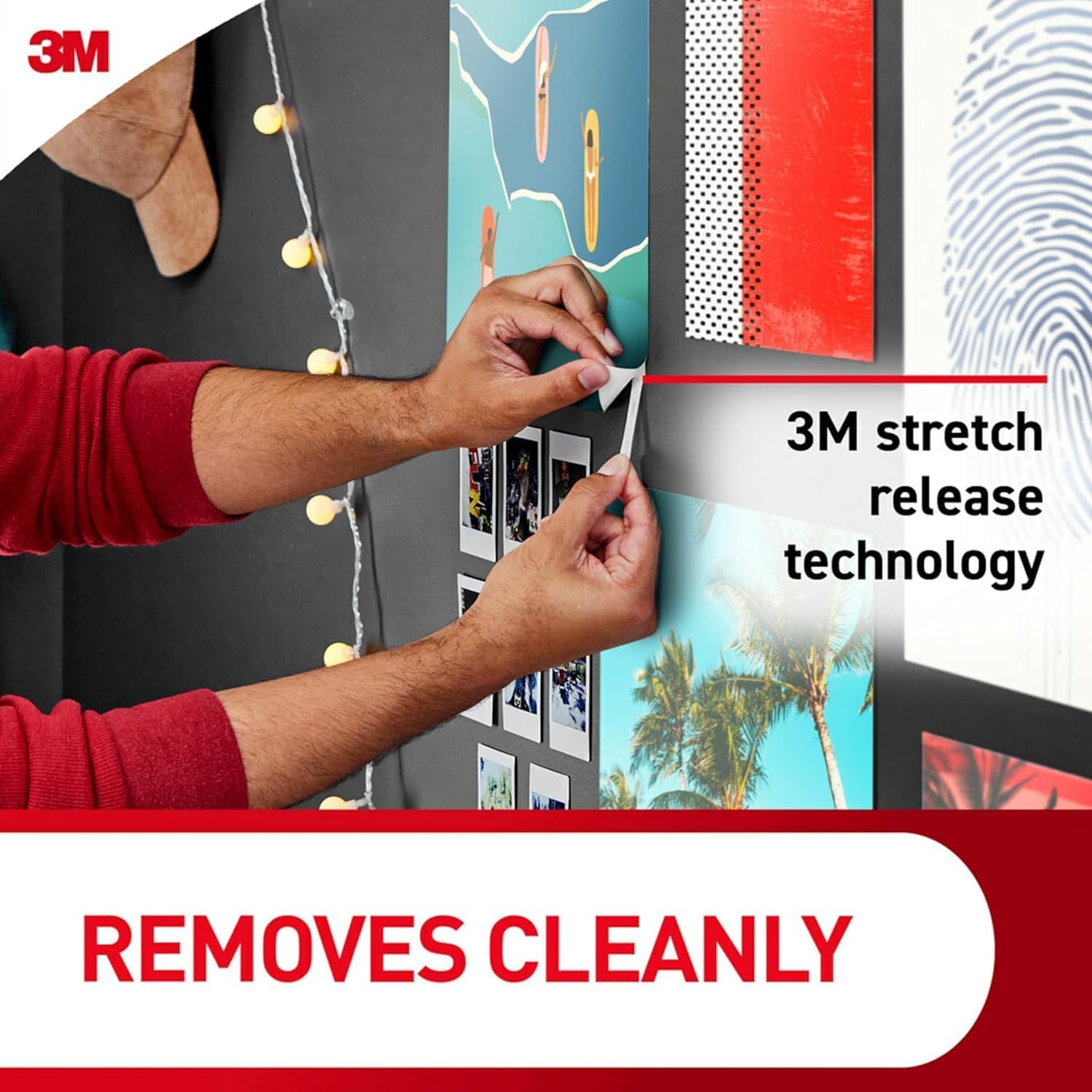 Thumbnail 3 de Command Poster Strips Value Pack (48) – Damage-Free Hanging for Posters, Calendars and More
