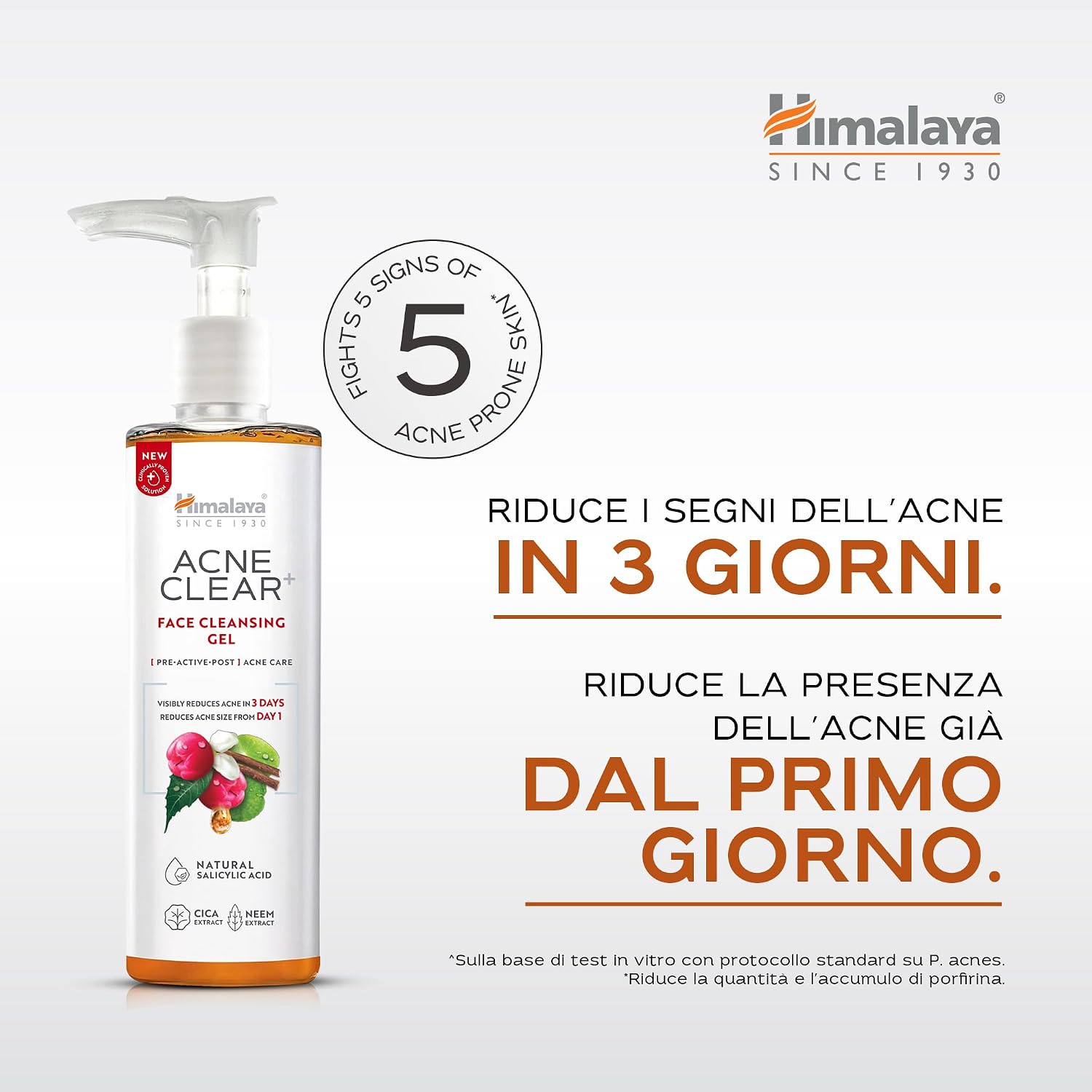 Thumbnail 5 de Himalaya Acne Clear+ Gel detergente viso 200 ml: recensione pratica e guida all’acquisto