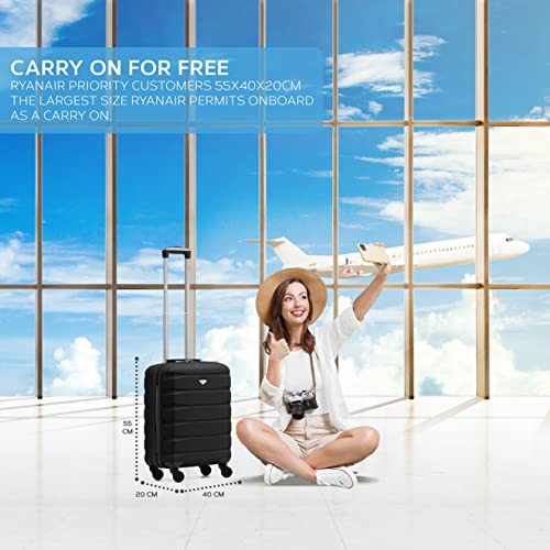 Detalle 2 de Flight Knight 55x40x20 Ryanair Priority Cabin Suitcase Review