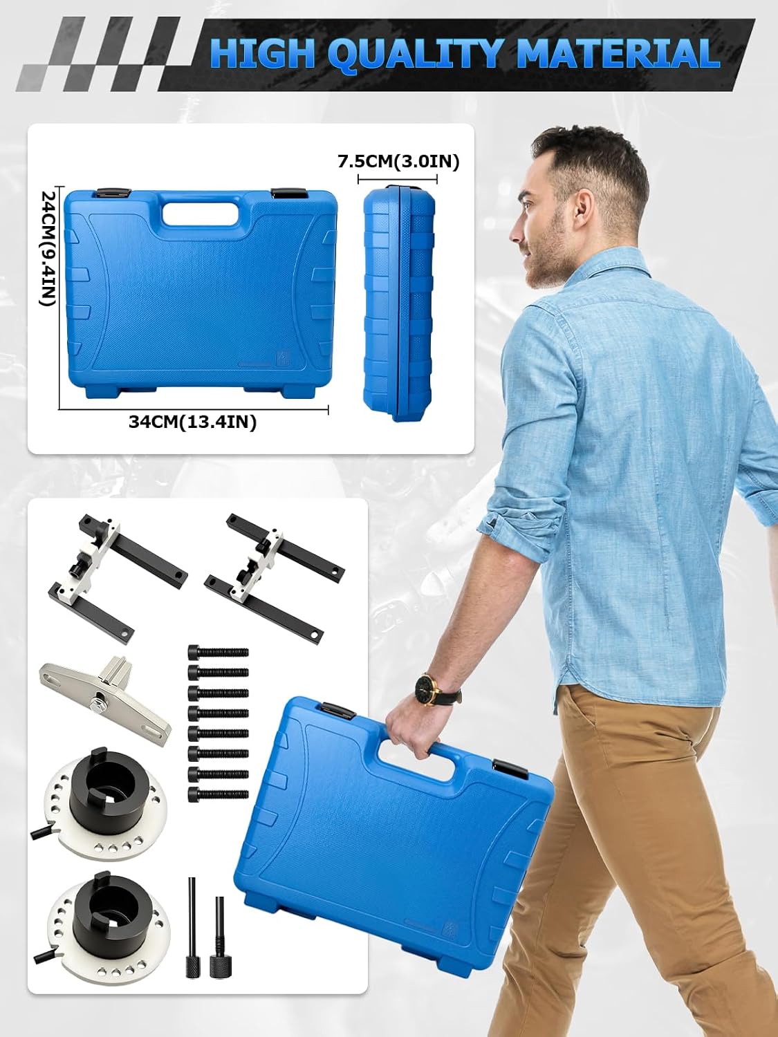 Thumbnail 6 de Kit d'outils Wvoillty pour Courroie de Distribution – Compatible Ford 1.0 EcoBoost (3 cyl.)