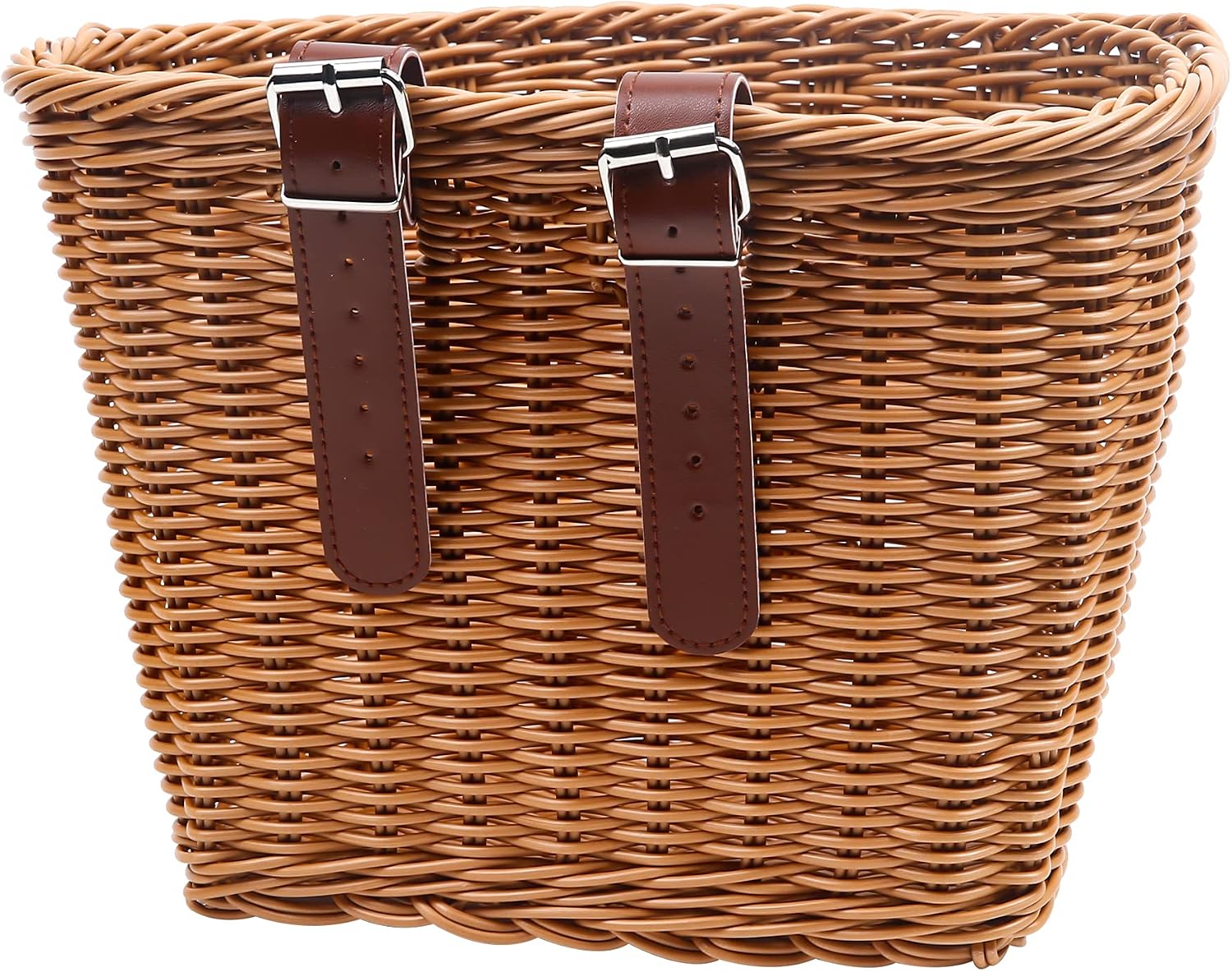 Detalle 2 de Woven plastic bike basket