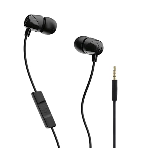 Detalle de Skullcandy Jib Wired Earbuds with 3.5mm AUX Plug - Black