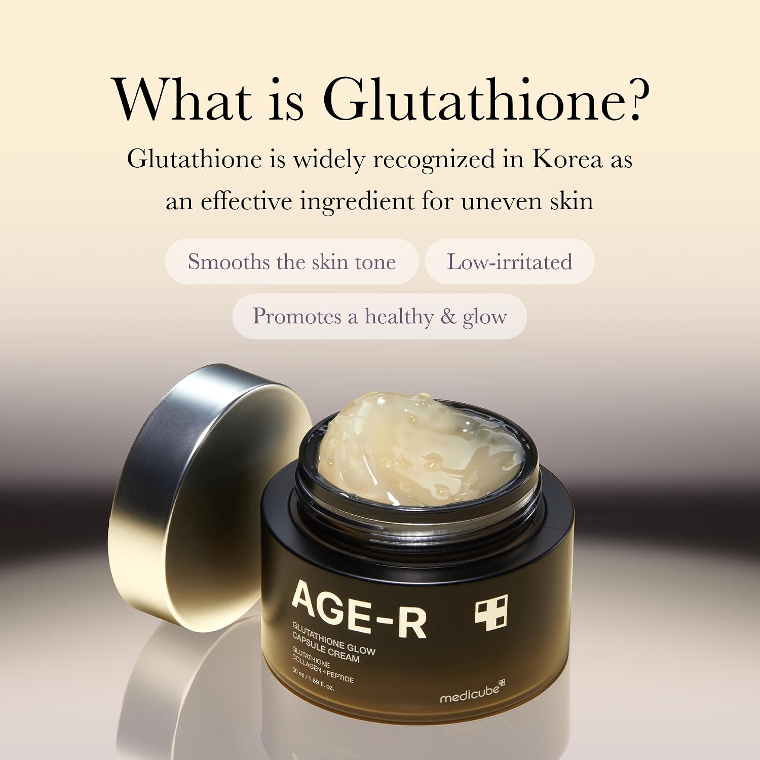 Detalle 2 de medicube AGE-R Glutathione Cream 1.69 fl.oz