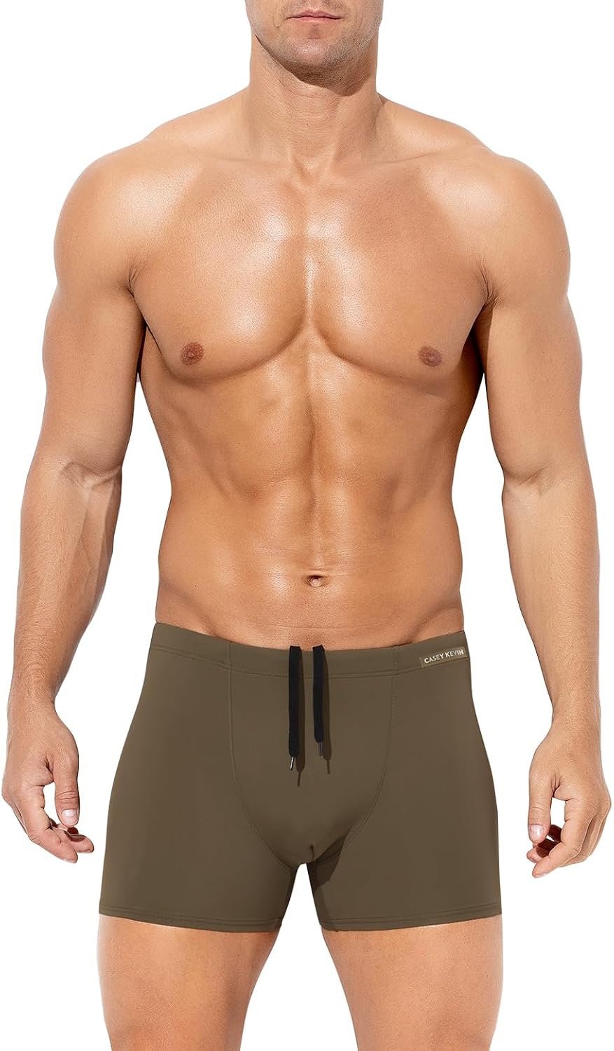 Detalle 2 de Casey Kevin zwembroek voor heren, verstelbaar en sneldrogend in boxermodel