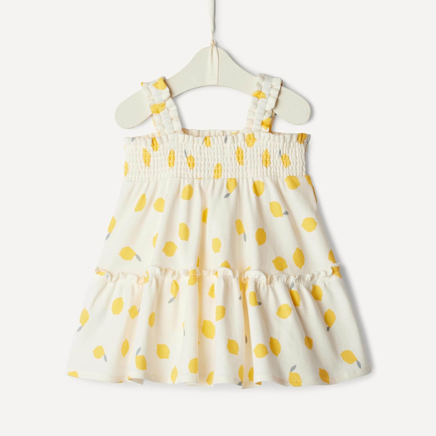 Detalle de Amazon Essentials x Sofia Grainge Toddlers and Baby Girls' Smocked Cotton Dress