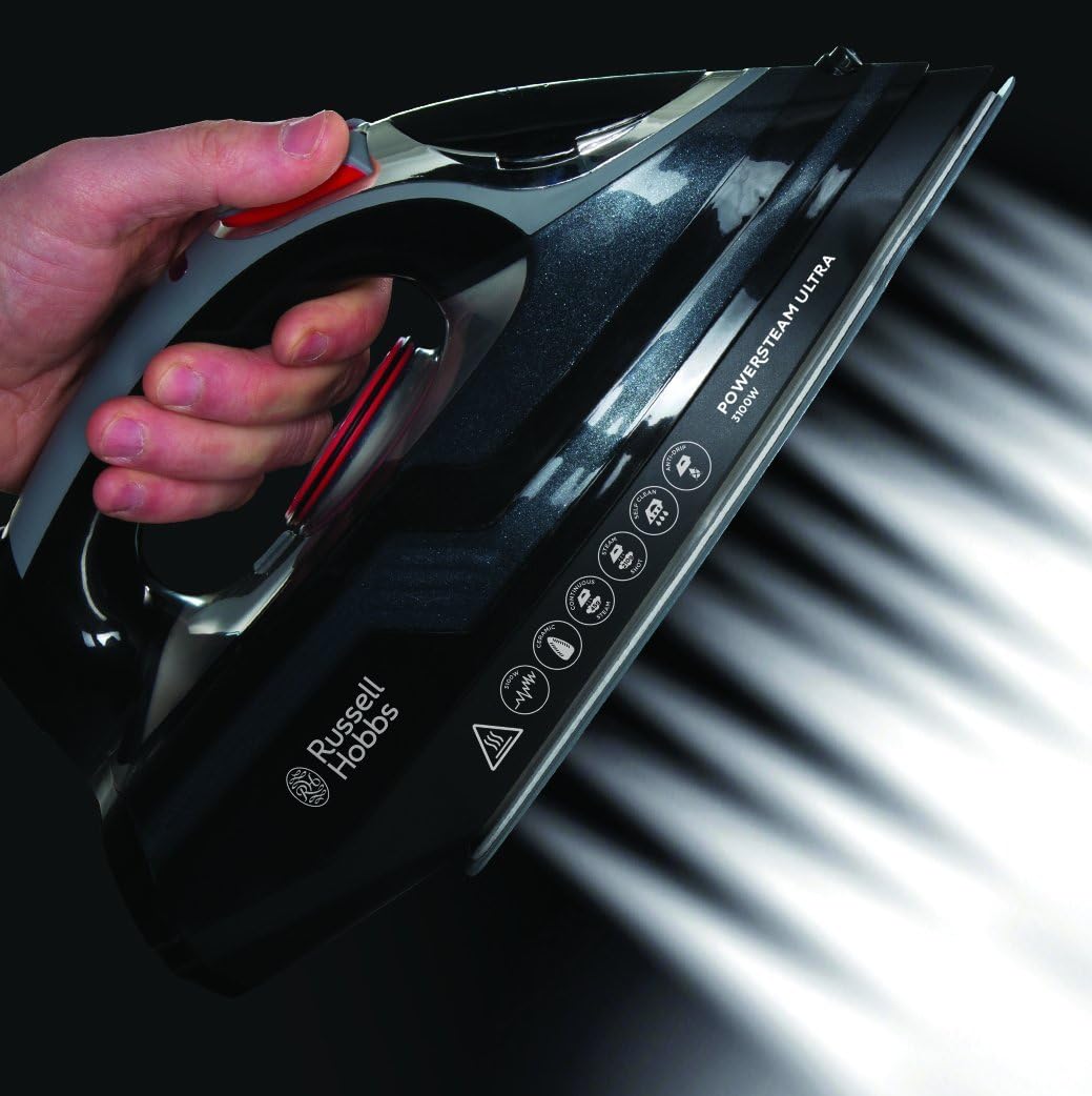 Thumbnail 4 de Russell Hobbs Powersteam Ultra: Plancha Cerámica 3100W ⚡