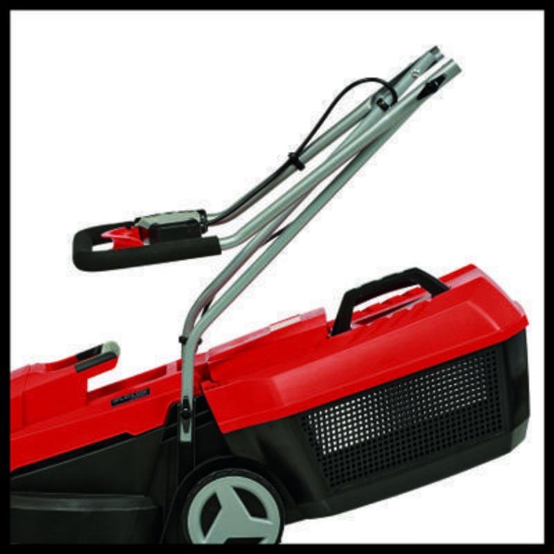 Detalle de Cortacésped Einhell GE-CM 18/32 Li-Solo: potencia sin cordón para jardines de hasta 180 m²