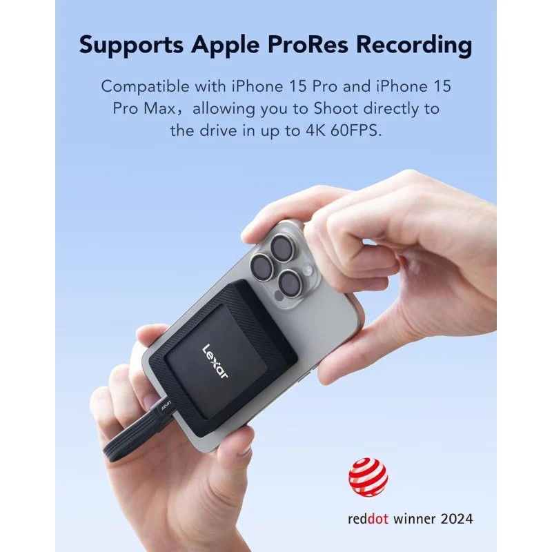 Thumbnail 2 de Lexar SL500M 1 TB SSD externo USB-C 3.2 Gen2x2 📷