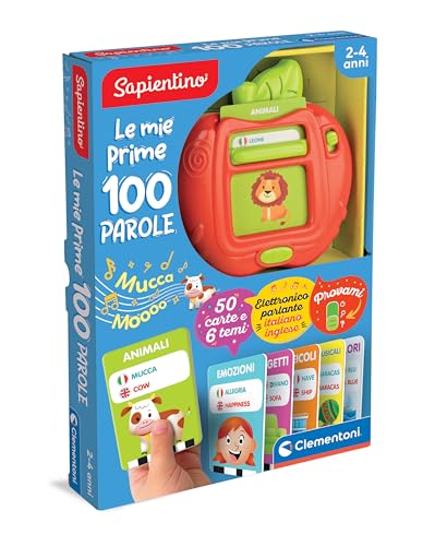 Detalle de Clementoni Sapientino Le Mie Prime 100 Parole – Gioco Educativo Elettronico per Bambini 2-4 Anni
