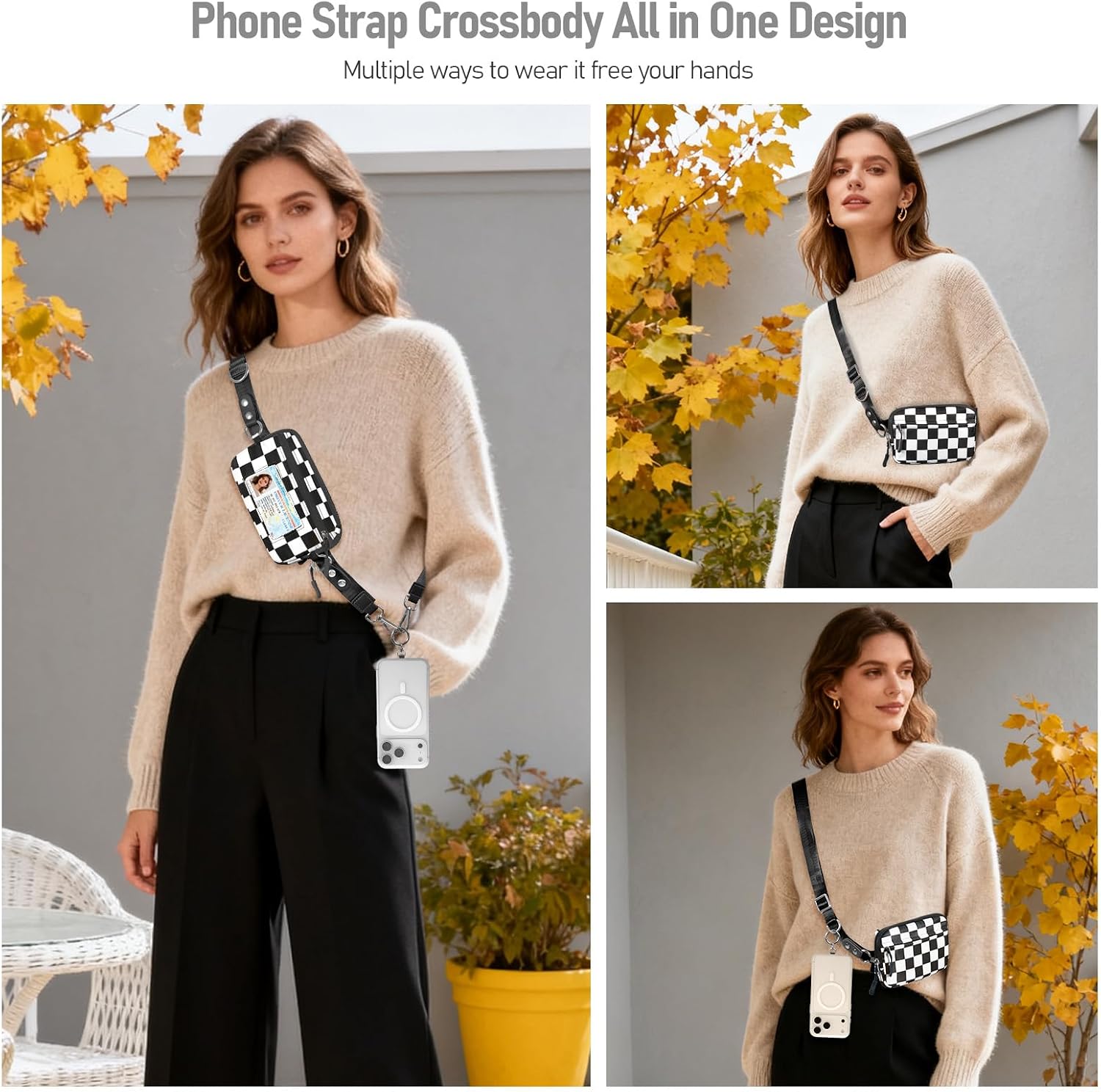 Thumbnail 3 de Tiostep Clip and Go Strap crossbody phone wallet