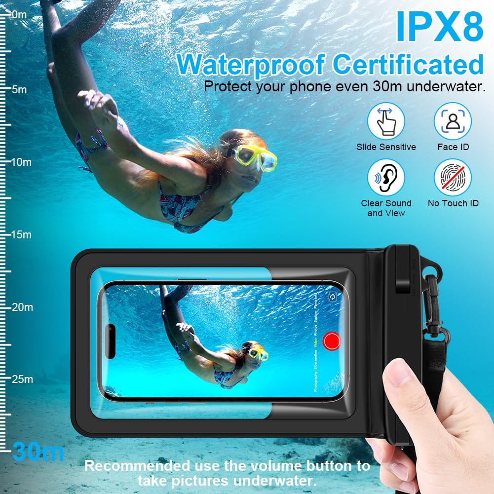 Thumbnail 3 de OFFCUP Pochette étanche pour smartphone IPX8 (2 pièces) jusqu’à 7,5 pouces