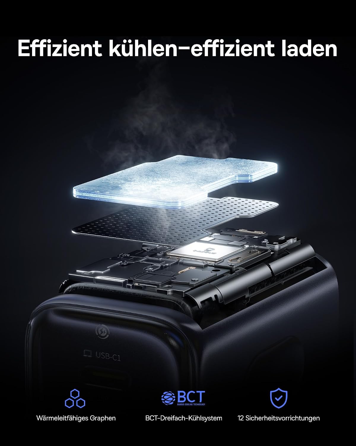 Thumbnail 5 de Baseus PicoGo II 45W USB C Ladegerät