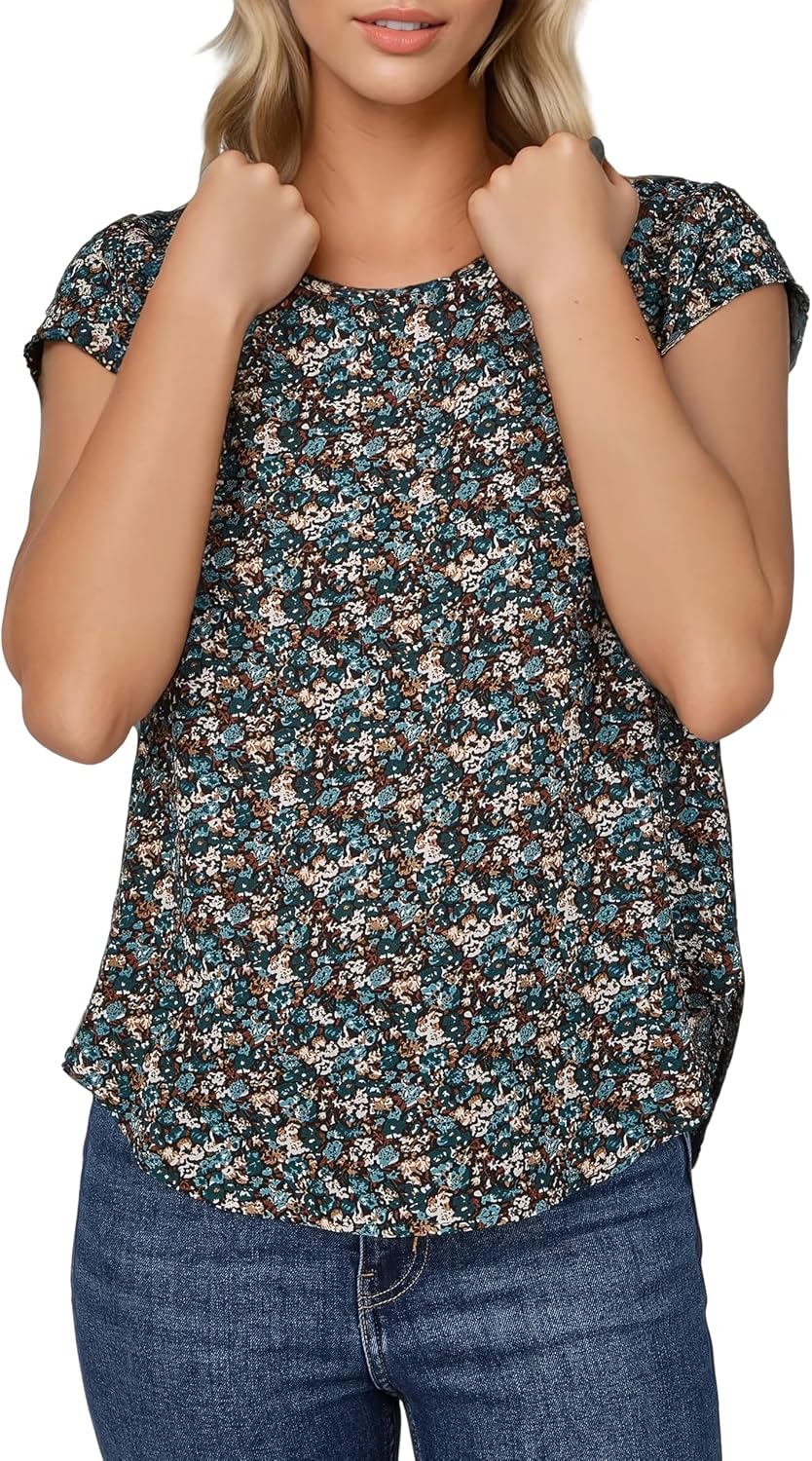 Detalle 2 de ONLY Damen T-Shirt ONLVIC 2er Pack Rundhals