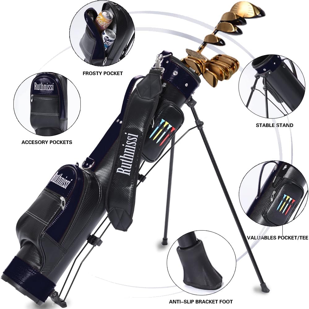 Detalle de RUTHNISSI Golf Stand Bag in PU
