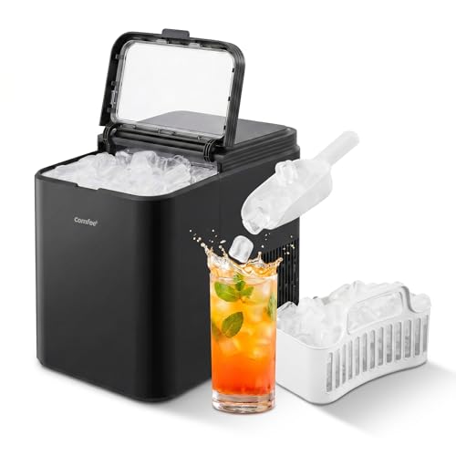 Imagen de COMFEE' Countertop Ice Maker RC I12BL1UK(E): 12 kg/24H Compact Ice on Demand en OfertitasTOP