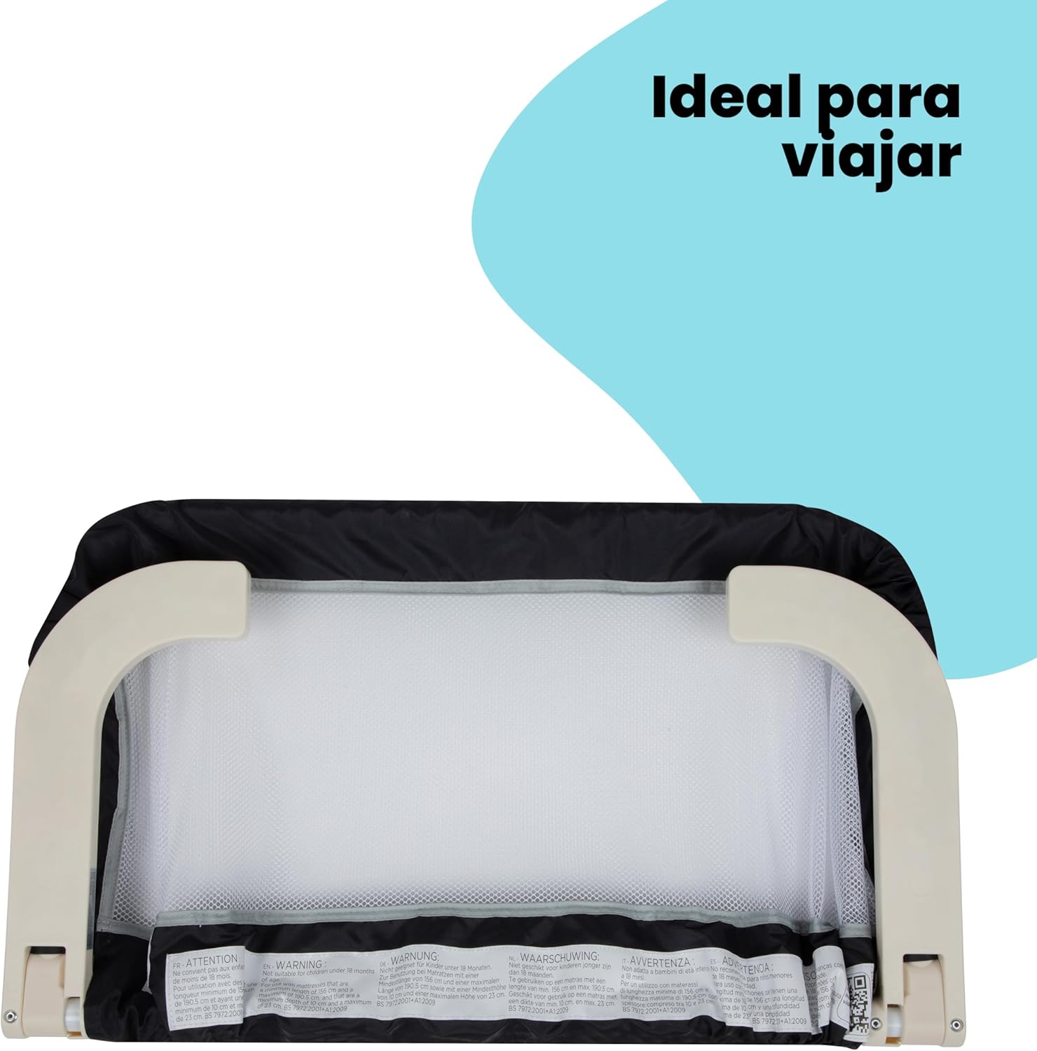 Detalle 2 de Safety 1st Barrera Cama Portátil, Seguridad para Niños
