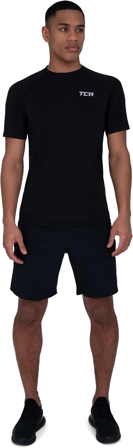 Detalle de TCA Superlight Tops de Gym pour hommes – Pack 2, léger et respirant