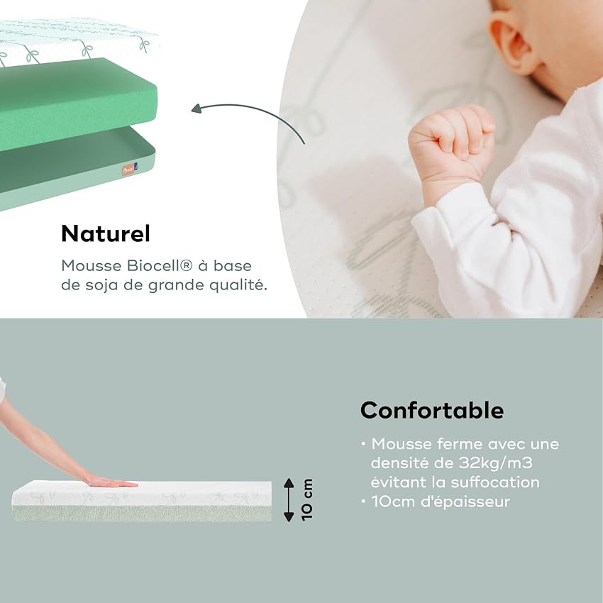 Thumbnail 4 de Babymoov Cosy'Lite colchón 70x140 cm